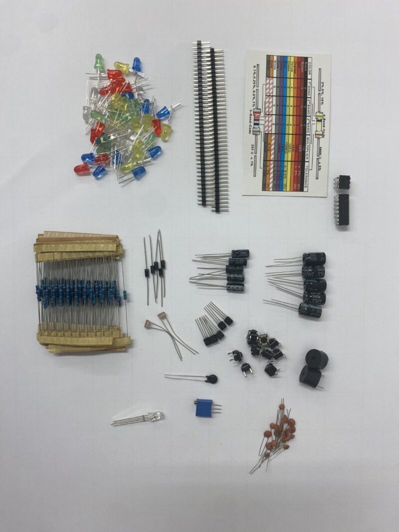 EB-016 Elektronikbauteile-Set für Bastler und Hobbyisten